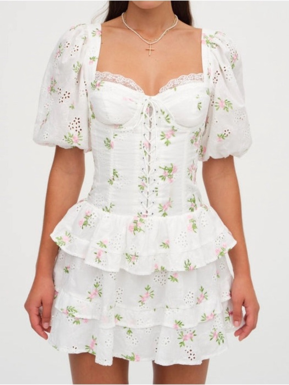 For Love and Lemons Kinsley Mini Dress